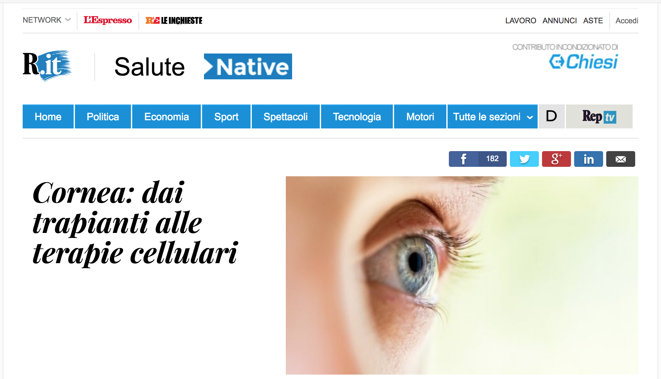 Repubblica.it Salute